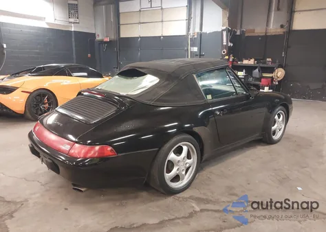 1995 Porsche 911 Carrera 2/Carrera 4 из США, поврежденный, VIN WP0CA2990SS342904